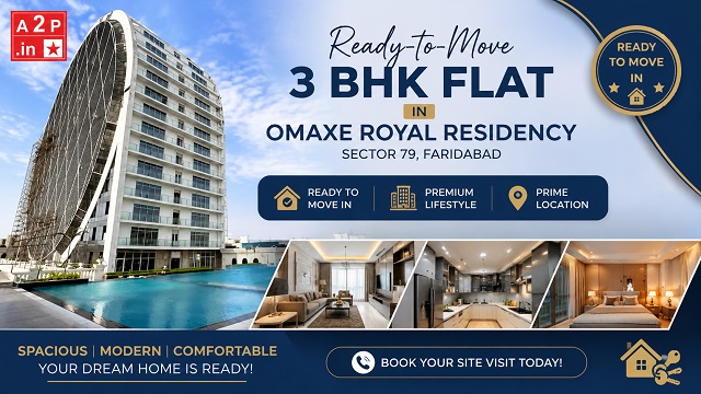  Omaxe Royal Residency Sector 79 Faridabad Ready to Move 3 BHK Flat