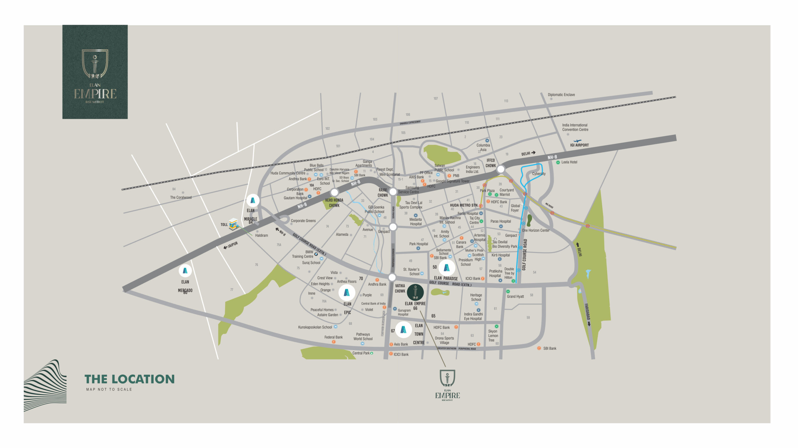  Elan The Mark Sector 106 Gurgaon – Dubai Mall Inspired Commercial Destination on Dwarka Expressway