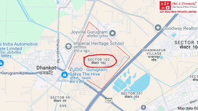 Sector 102A Gurgaon Next hotspot