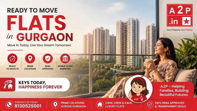 Ready to Move Flats in Gurgaon