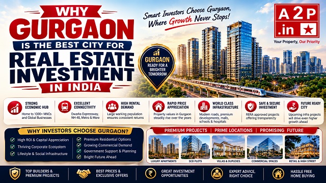 Why Gurgaon is the Best City for Real Estate Investment in India