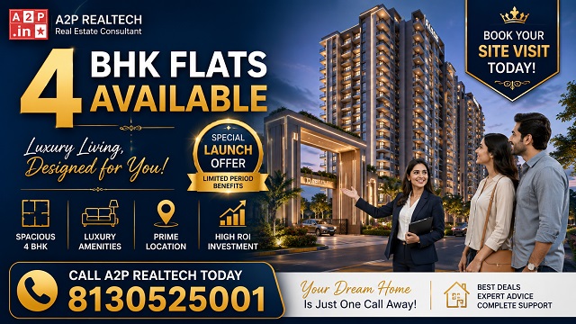 4 BHK Flat for Sale in Omaxe Residences Faridabad Sector 79