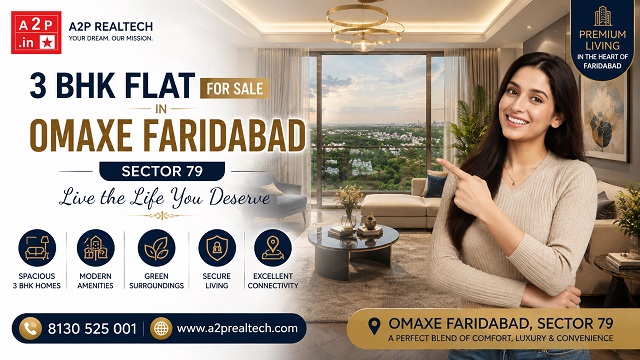 3 BHK Flat for Sale in Omaxe Faridabad Sector 79