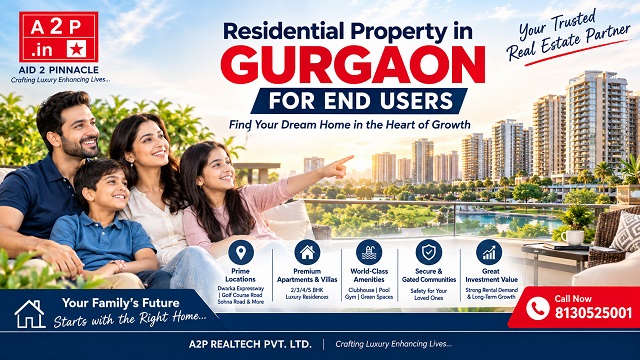 Residential Property in Gurgaon for end users