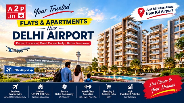 Flats apartment near Delhi Airport
