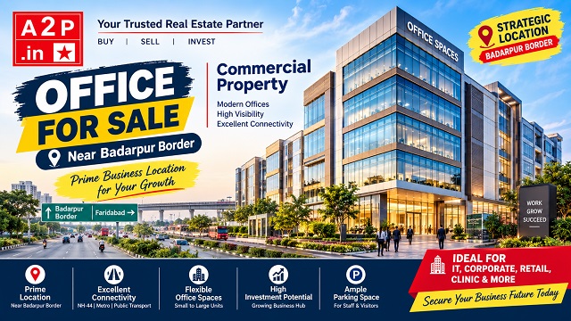 Office for Sale Near Badarpur Border 