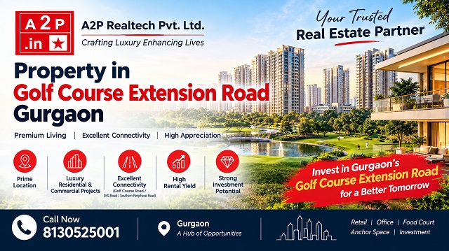 Property in Golf Course Extension Road Gurgaon