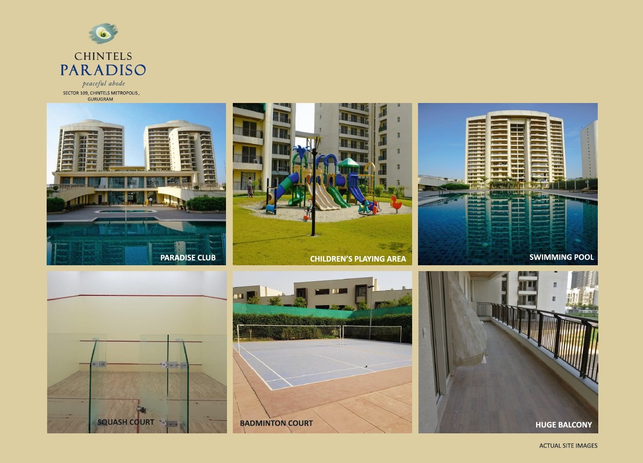  Chintels Serenity Sector 109 on Dwarka Expressway Gurgaon